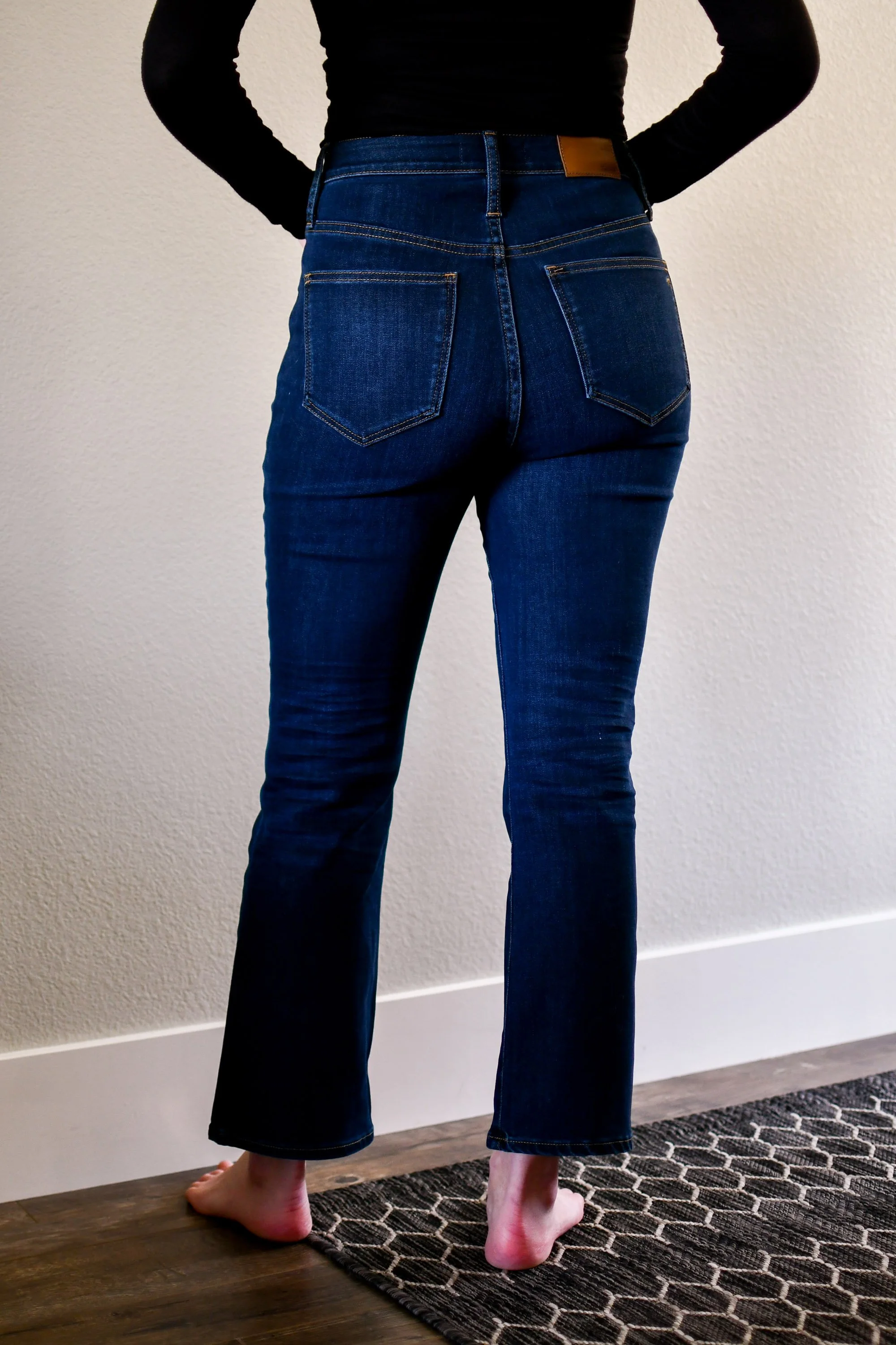 Madewell cali demi boot raw hem discount
